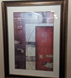 lot 136 image: Beautiful Abstract Artwork