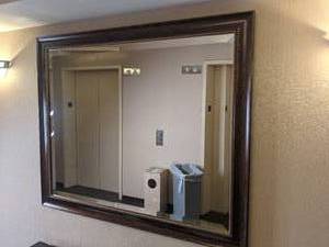 lot 150 image: Large Beveled Edge Mirror