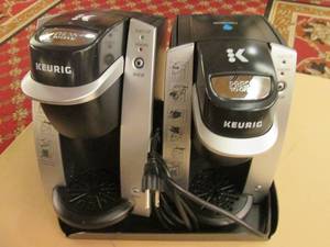 lot 298 image: Lot of (2) Keurig K-Cup In Room Brewing Systems
