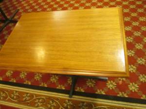 lot 308 image: Small Wooden Pedestal Table