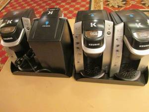 lot 310 image: Lot of 4 Keurig K-Cup In Room Brewing Systems