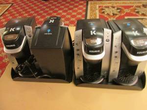 lot 316 image: Lot of 4 Keurig K-Cup In Room Brewing Systems