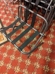 lot 358 image: Lot of 13 Folding Luggage Racks