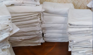 lot 738 image: Collection of White Linens