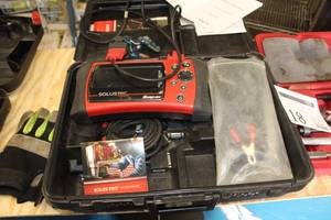 lot 18 image: Snap-on Solus Pro Scanner  with Plastic Case, Instructions