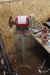 lot 13 image: Northern Industrial Tools 8 Bench Grinder  with Stand