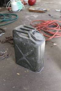 lot 92 image: Metal Gas Can