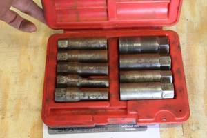 lot 68 image: Snap-on Deep Well Extractor Set 9-piece  with Plastic Case