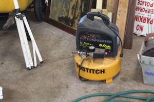 lot 132 image: Bostitch Oil-Free Air Compressor