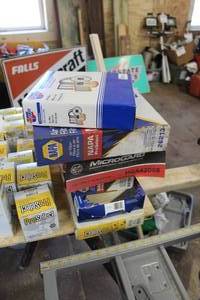 lot 145 image: Lot of Air Filters  - NAPA, Purolator