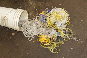 lot 188 image: Lot of Rope (bucket)