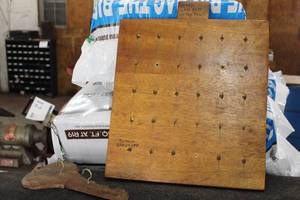 lot 207 image: Lot of (2) Wood Key Boards