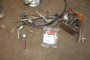 lot 161 image: Automotive Hood Ornaments and Misc. Parts