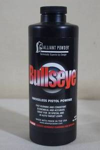 lot 46 image: 1 Lb Alliant Bullseye Smokeless Pistol Gun Powder