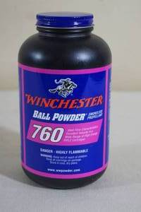 lot 49 image: 1 Lb Winchester 760 Ball Smokeless Gun Powder