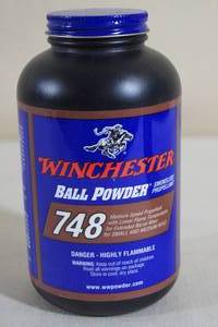 lot 50 image: 1 Lb Winchester 748 Ball Smokeless Gun Powder