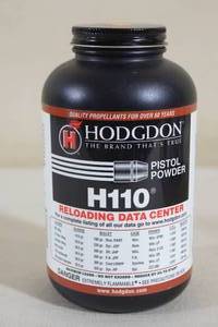 lot 56 image: 1 Lb Hodgdon H110 Pistol Gun Powder