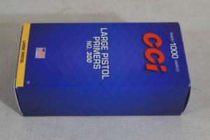 lot 67 image: 1000 CCI No 300 Large Pistol Primers
