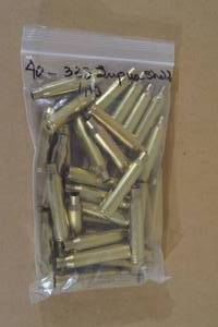 lot 96 image: Bag of Empty .338 Lapua Shell Casings