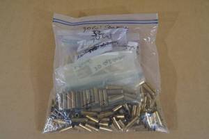 lot 98 image: Bag of Empty .30 Cal Carbine Shell Casings