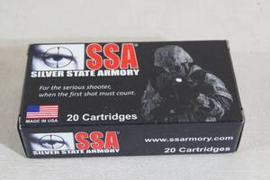 lot 127 image: 20 SSA 6.8 SPC 90 Gr Speer TNT Ammo