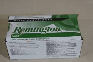 lot 137 image: 50 Remington UMC 30 Carbine 110 Gr MC Ammo
