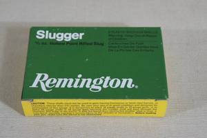 lot 148 image: 5 Remington Slugger 16 Gauge 2-34 45 Oz HP Rifled Slugs