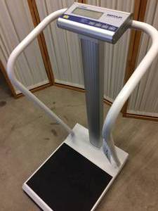 MSRP $1500 Befour MediChoice Professional Digital Handrail Weighing Scale For Patients Who Are Unsteady On Their Feet - Excellent Working Condition