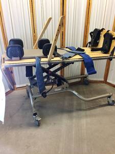 MSRP $4500 Rifton E430 Supine Stander Large Size - Great Condition 1st Pic Is Stock Pic Rest Are Actual Item - Tray Table Not Include However Can Be Purchased Online...