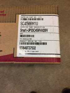 MSRP $300 NEW Smart-UPSSC450VA120V&nbspAPC Smart-UPS SC 450VA 120V&nbspProfessional Grade Uninterruptible Power Supply Prevent Blackouts Brownouts Sags &amp Surges From Reaching Your Valuable Equipment