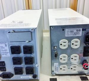 Powervar ABCE800-11 UPS and Powervar ABCE802-11 UPS Uninterruptible Power Supplies - Great Working Condition