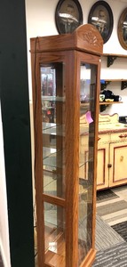 Vertical Lighted Display Cabinet