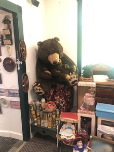 LARGE Mother &amp Cub Plush Bear