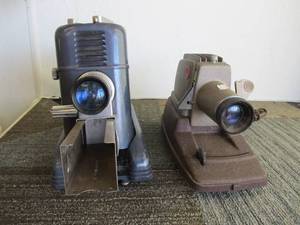 2 Vintage Slide Projectors