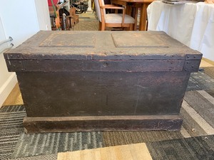 Antique 1880s Heavy Duty Carpenters Chest