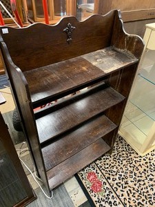 Vintage Wooden Bookshelf