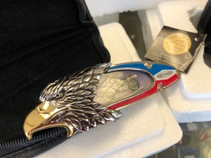 3 Larger Size Franklin Mint HARLEY-DAVIDSON Collector Knives