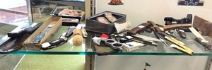 Entire Shelf Full of Assorted Knives (I)