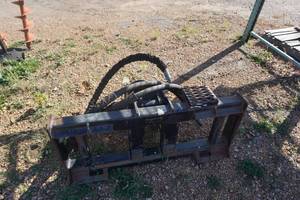 Cat Brand Universal Mount Bobcat Skid Loader Skid Steer Hydraulic Auger Head Attachment