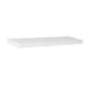 lot 80 image: Home Decorators Collection 24 in. L x 7.75 in. W Slim Floating White Shelf