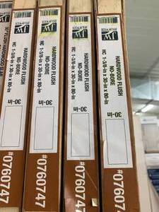 30 FLUSH HARDWOOD SLAB DOORS-JELDWEN