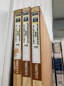 36 FLUSH HARDWOOD SLAB DOORS-JELDWEN