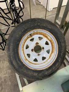 SPARE TIRE FOR TRAILER