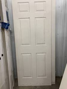 JELDWEN 6 PANEL TEXTURED NO-BORE DOOR