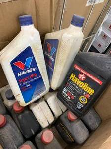 ASSORTED AUTOMOTIVE OIL