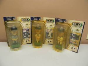 lot 28 image: Ichiro, Mike Piazza, Alex Rodriguez -  2001 Upper Deck Play Makers Bobble Head & Card - ALL IN BOX - SEE PICTURES