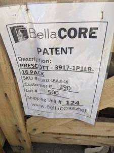 (Lot of 2) Bella CORE Prescott Granite Slabs - 39 x 17 x 34