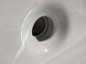 Ceramic Bathroom Undermount Sink 20 x 15 x 8 - This fits the Bathroom Granite Vanity Tops