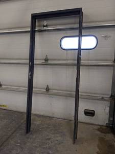 32 x 80 Steel Door Frame - Overall 5-34 Deep