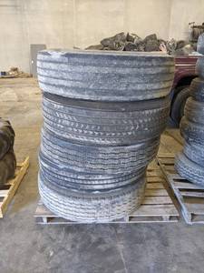 (Lot of 5) 22.5 Truck Tires - Some are 1122.5